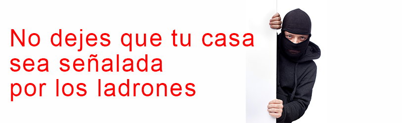 señal ladrones